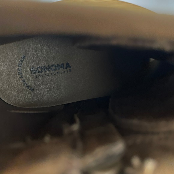 Sonoma Lace-Up Platform Moc Toe Ankle Boots - Picture 6 of 9